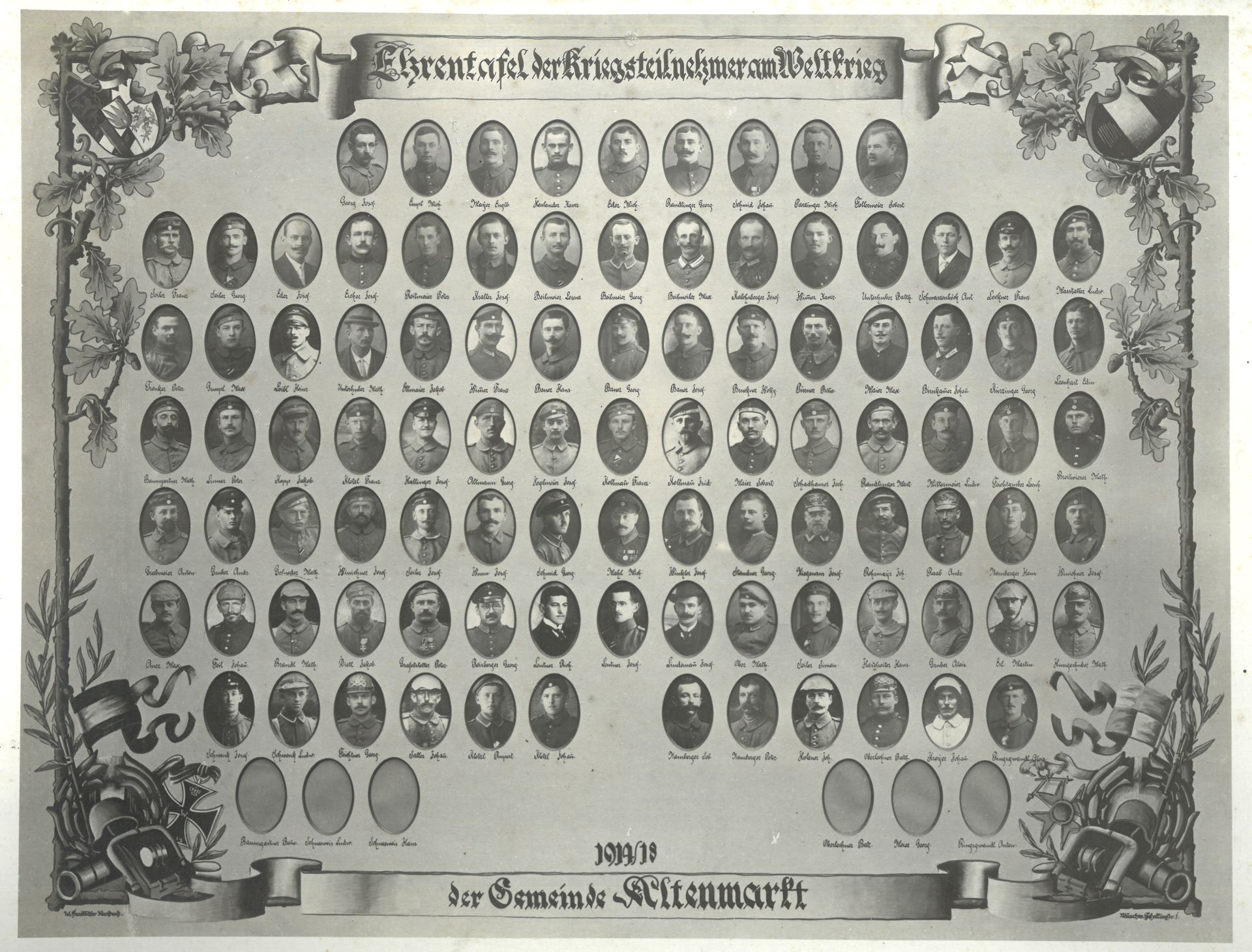 Ehrentafel Weltkrieg 1 A3 1920px