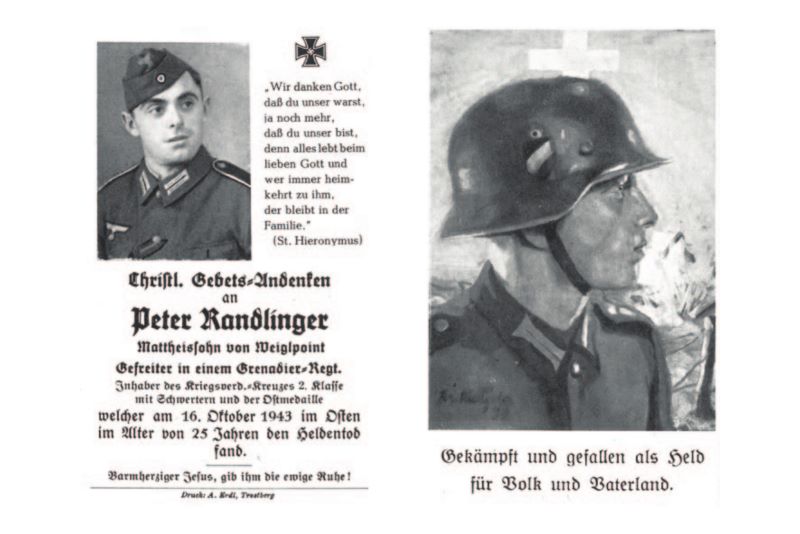 011 Sterbebilder Schilder 15x10cm Randlinger Peter 800px